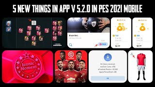 PES 2021 MOBILE | ALL 5 NEW THINGS IN APP VERSION 5.2.0 screenshot 3