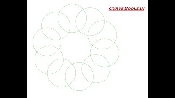 ||How To Use Curve Boolean Command in Matrix ||Curve Boolean ||Matrix Design ||3d Model Tutorial