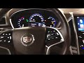 How to enable and disable the Parking Sensors in a Cadillac SRX DM