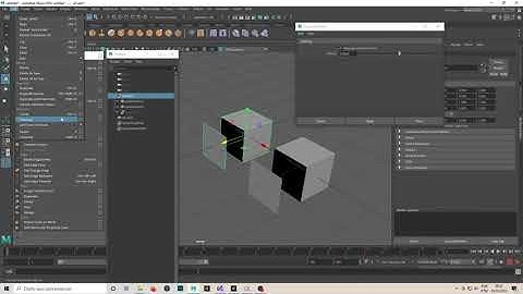 Autodesk Maya 2020, Edit Mesh Extract face