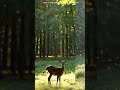 Deer in the Jungle with Pure Nature Sounds 🦌🌿 | Relaxing Wildlife Ambience