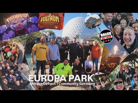 Europa Park, Rulantica & Traumatica mit der Defqon 1 Community Germany Vlog - Balou on Tour