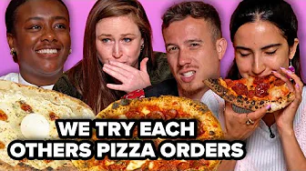 We Try Each Other's Pizza Orders