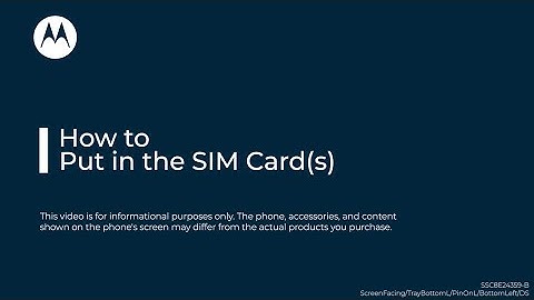 SIM card setup for your motorola edge 50 series / edge 60 pro / edge 70 / moto g96 5g dual SIM phone