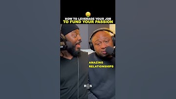 How To Leverage Your Job To Fund Your Passion | #TheRXSPodcast w/ Anthony Roberts