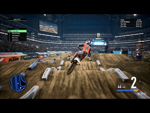 Monster Energy Supercross 3 - Gameplay (PS4 HD) [1080p60FPS]