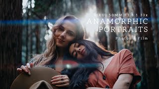 Cinematic PORTRAIT PHOTOGRAPHY & FILM on an ANAMORPHIC LENS! | SIRUI 50mm f1.8 | OLYMPUS EM1x