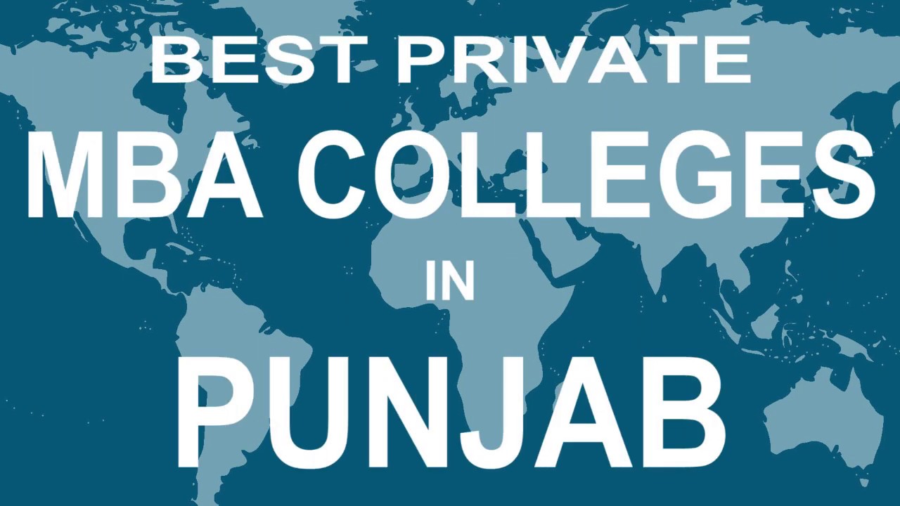 Private MBA Colleges in Punjab