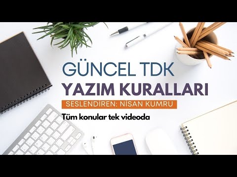 YAZIM KURALLARI (TDK) | TÜM KONULAR TEK VİDEODA