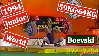 Galabin Boevski | Junior World Weightlifting Championship 1994 Jakarta (INA) | 59 &amp; 64KG