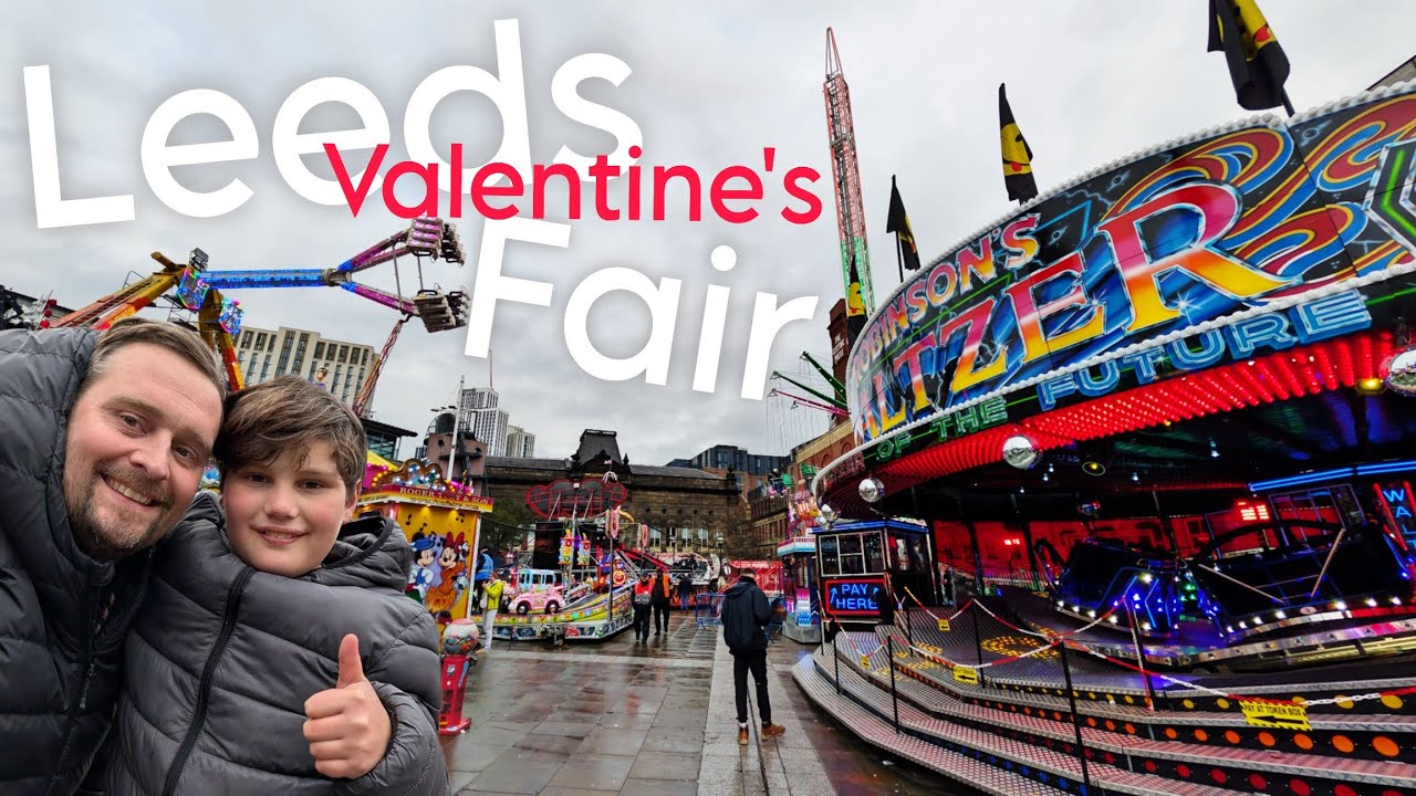 Ярмарка развлечений ко Дню святого Валентина в Лидсе 2026 | Центр города Лидс | Площадь Миллениум