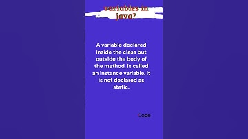 variables in java #code #java #whatisjava #variables #variablesinjava