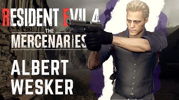 Resident Evil 4 Remake Albert Wesker S++ Mercenaries (Island)