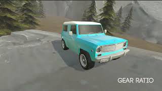 Simple Offroad Physics Controller - 4X4 Vehicle, Axle Suspension, Crawler