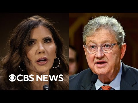 Watch: Moment that may have led to Kristi Noem ouster