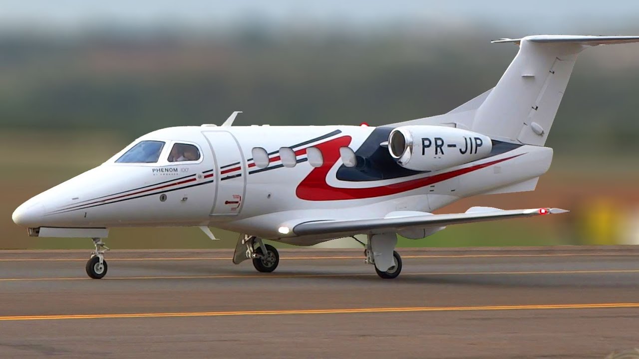 Plane Spotting Executive Jets, Learjet 45, Hawker 4000, Phenom 300