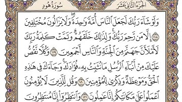 تلاوة سورة هود من 112 إلى 123 للقارئ محمد أيوب رحمه الله
