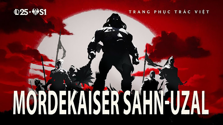 Trang Phục Trác Việt: Mordekaiser Sahn-Uzal | Khởi Nguồn Của Noxus - Liên Minh Huyền Thoại