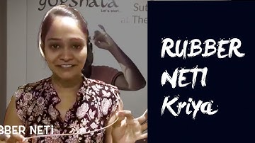 How to do Rubber Neti Kriya? Benefits of Rubber Neti Kriya | The Yogshala Clinic