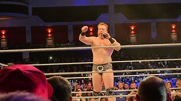 Sheamus emotional speech - WWE Live Event Cardiff 02/07/23
