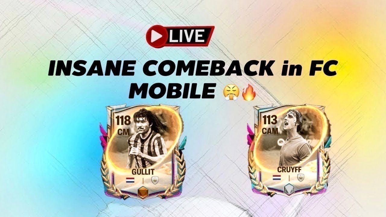 Playing FC Mobile LIVE! 🔥 Intense Matches & Crazy Goals ⚡ - YouTube