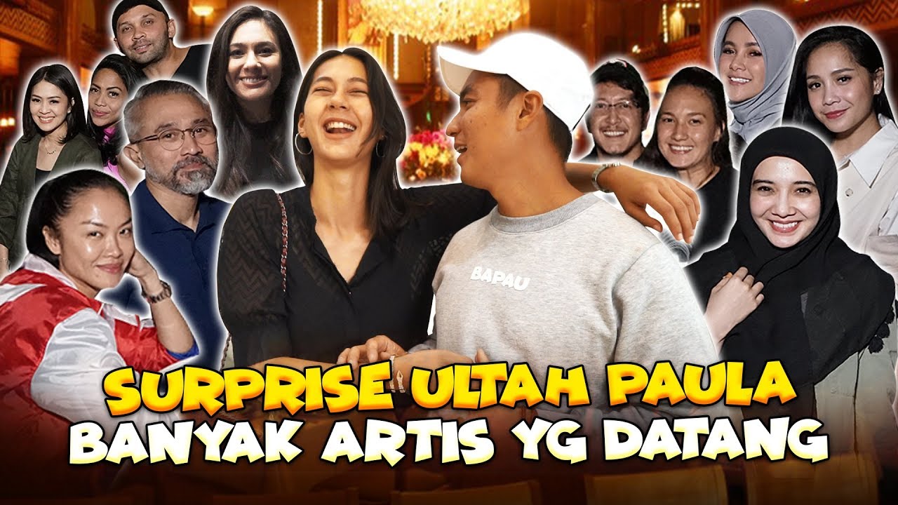 SURPRISE TERINDAH BUAT PAULA..GA PERNAH LIAT DIA SEBAHAGIA INI..