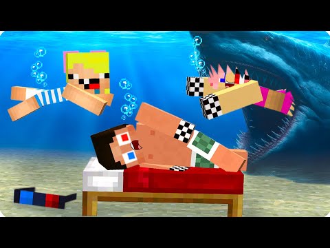 Видео: 🐟ПОЧЕМУ МЫ ТЕПЕРЬ ЖИВЁМ ПОД ВОДОЙ В МАЙНКРАФТ? ШЕДИ ЛЕСКА И НУБИК MINECRAFT