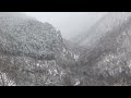 طبیعت تماشایی  روستای میانا در روز های برفی