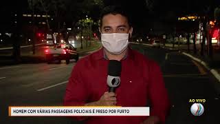 CIDADE ALERTA -  Homem com várias passagens policiais é preso por furto