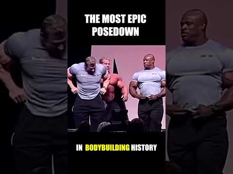 Bodybuilder Pose Down