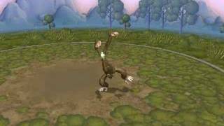 Up-side-down Gorilla