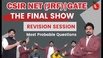 Most Probable Questions||REVISION||Target CSIR NET/JRF Dec.2023||Download GACS Jaipur App||JB Sir