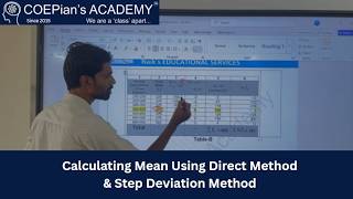 How to Calculate Mean | Direct Method & Step-Deviation Method | Class 10 Maths
