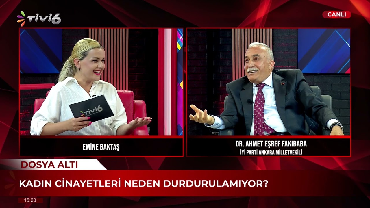 Ahmet Eşref Fakıbaba #dosyaaltı programında Adalete olan güvenden bahsetti. #gündem