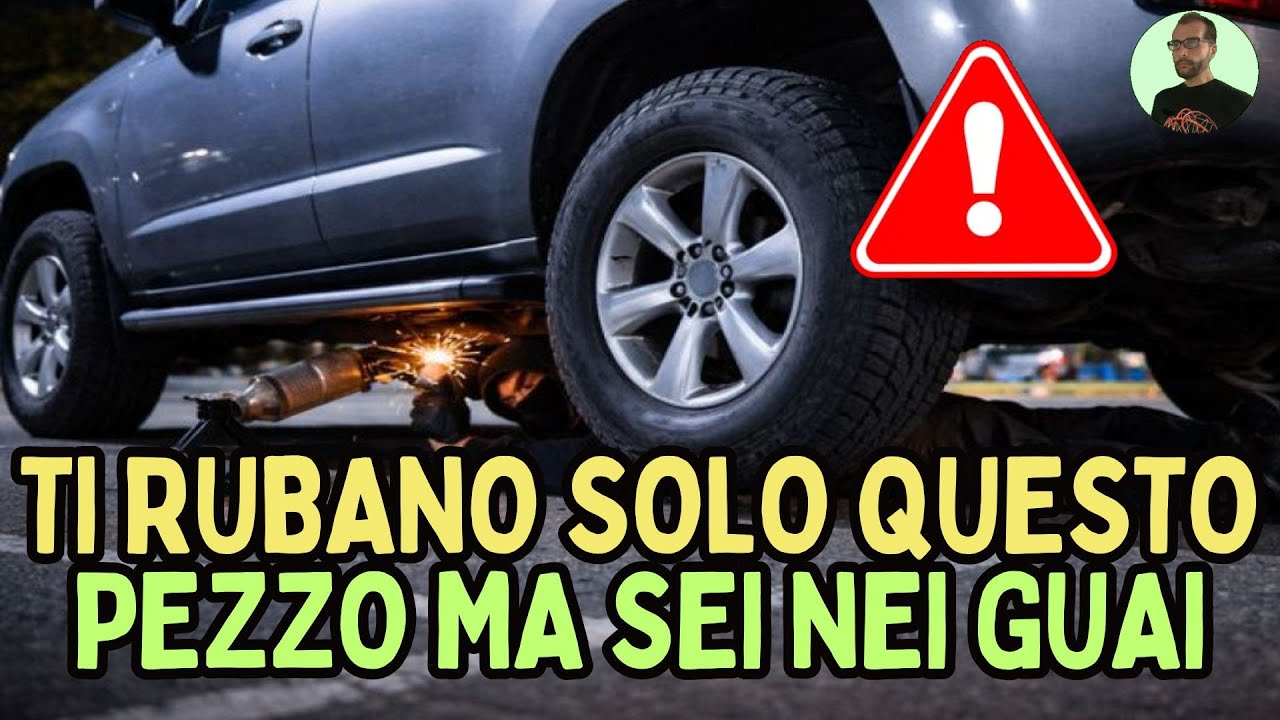 ALLARME FURTI ! STA SUCCEDENDO OVUNQUE: UN FURTO SILENZIOSO CHE TI LASCIA A PIEDI E TI COSTA 1.000 €