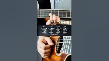 Play along with this cool sounding triad chord progression with a little bit of melody mixed in!