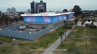 La INCREÍBLE pantalla LED que ILUMINÓ el DEBATE PRESIDENCIAL