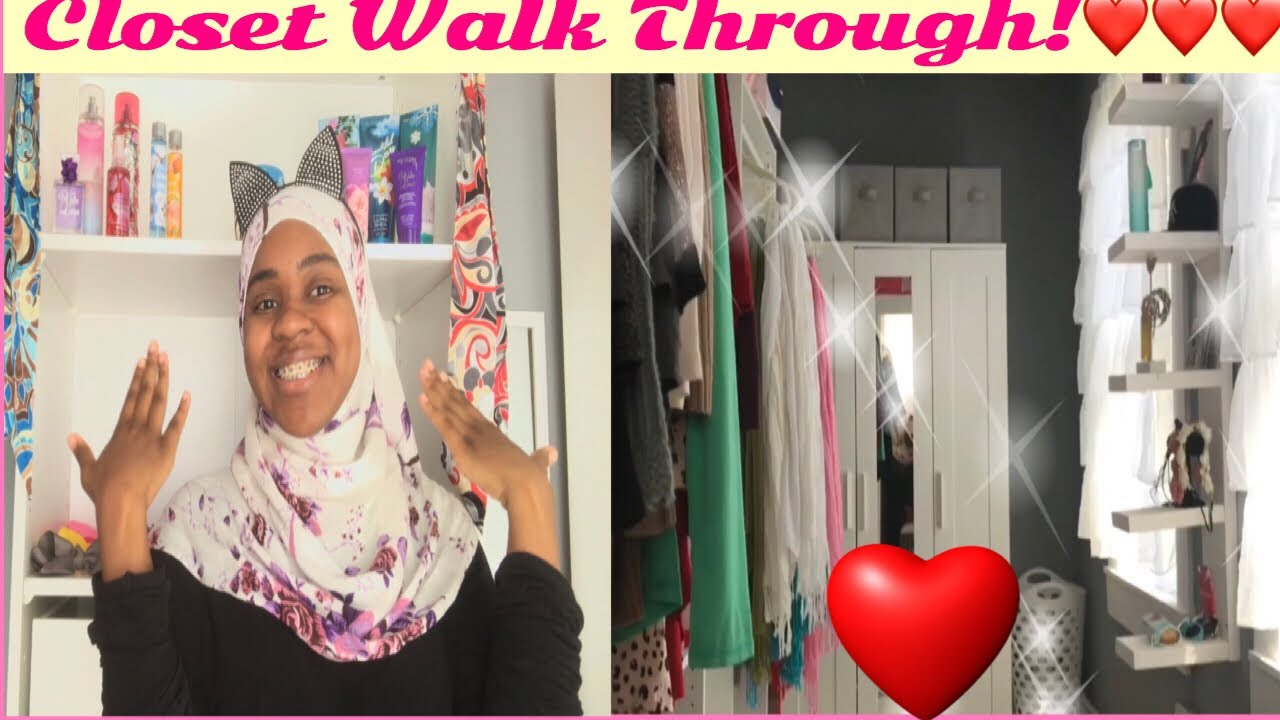 Design Your Master Closet On A Budget! - A Closet Walk Through - YouTube MakeItWithMecca