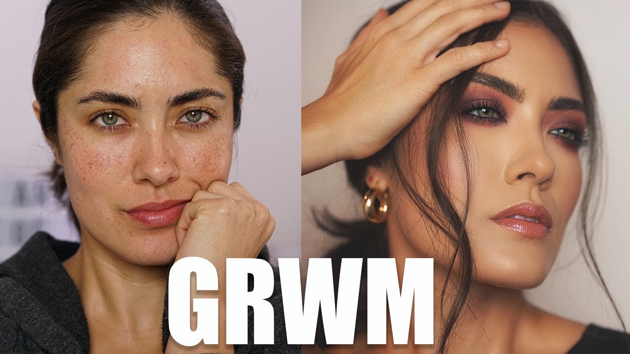 GRWM Covering Redness Post Treatment | Urban Decay Naked Cherry  | Melissa Alatorre