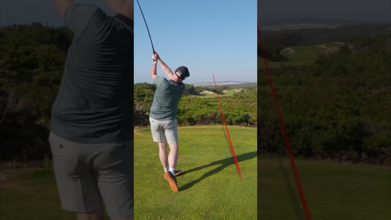 Golf Shot Heaven. Booming on holiday is a fun experience.