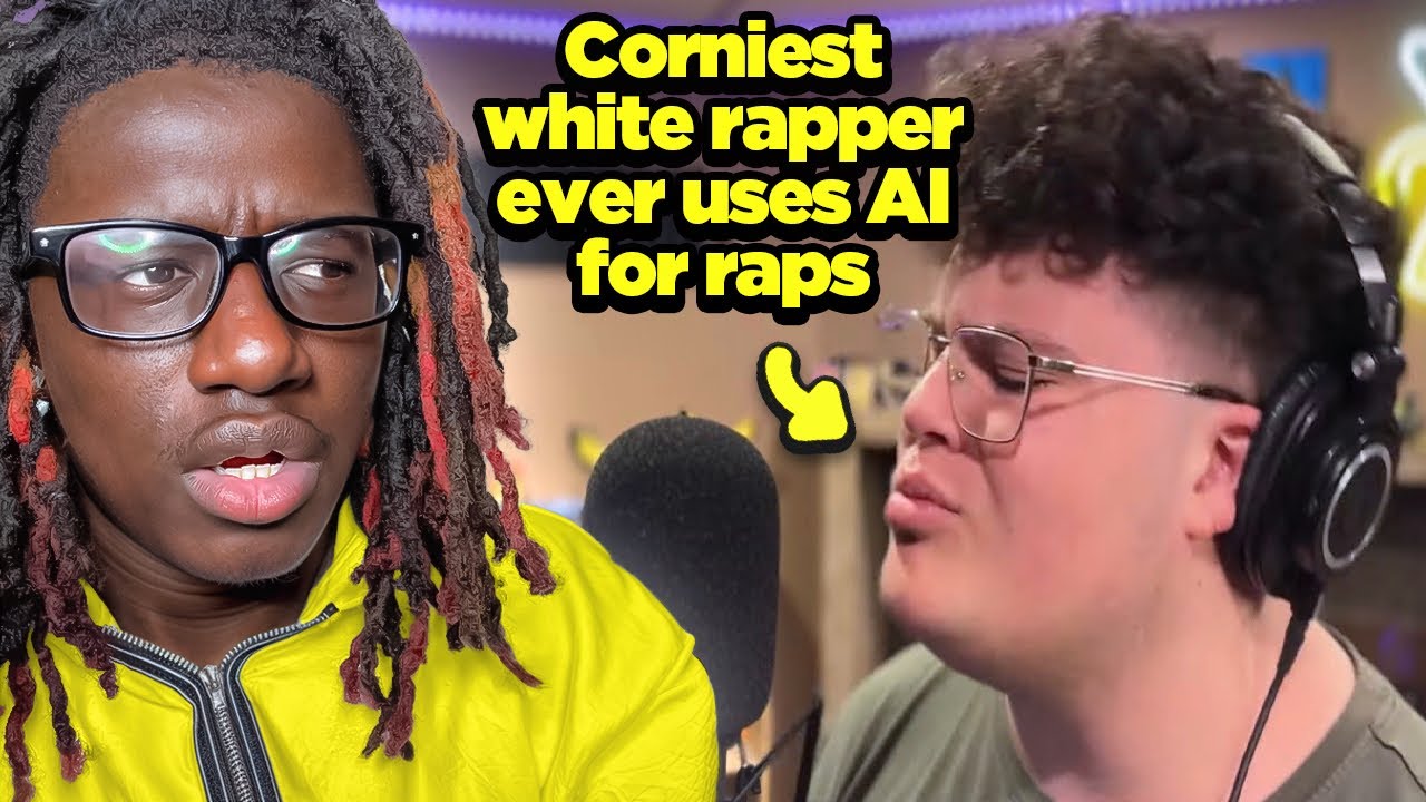 Встречайте самого банального белого рэпера всех времен… (осторожно, неприятные ощущения ⚠️)