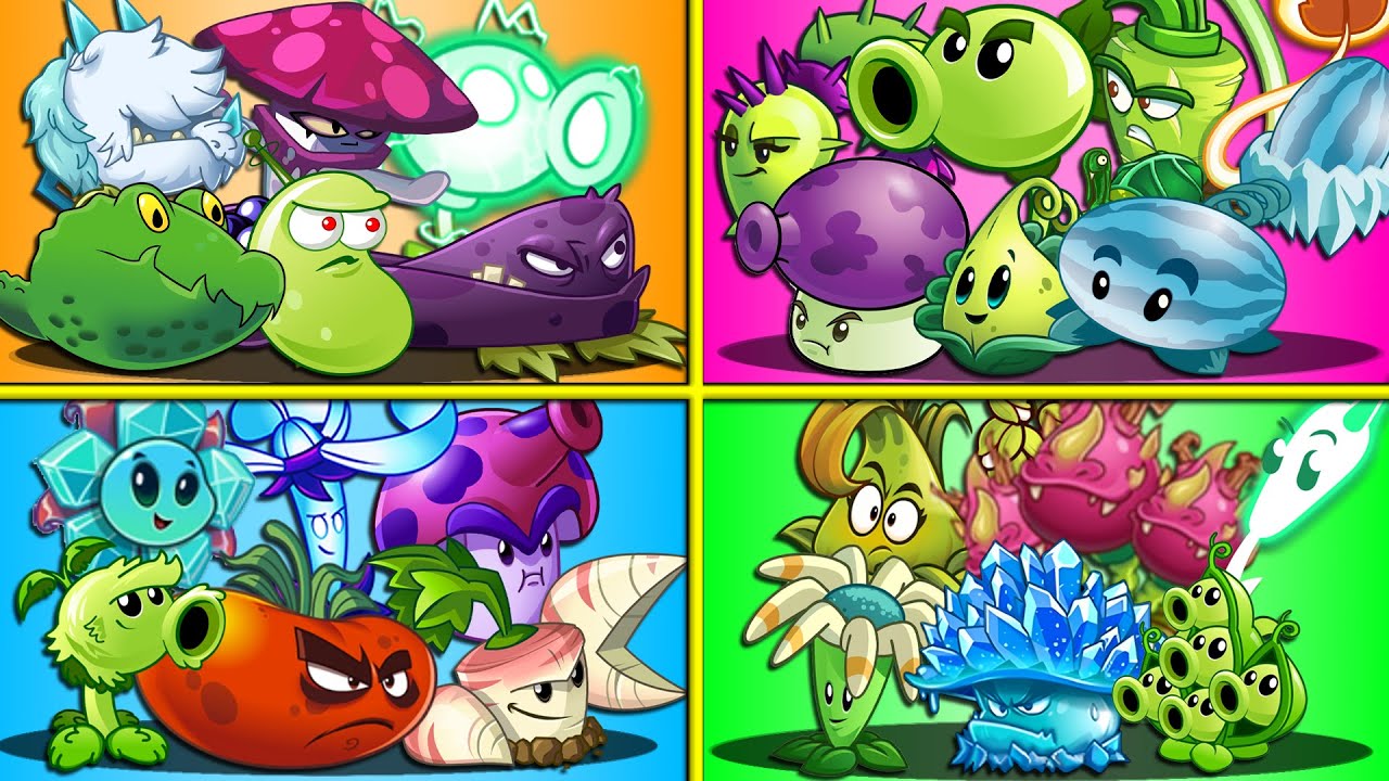 PVZ 2 All Plants 6 Team Battlez - Who Will Win? - Teams Plant Tournament