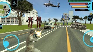 Urban Hacker - (Destroy Public Vehicle) Robot Car Crash(Urban Hacker Full Unlocked) Android Gameplay screenshot 4