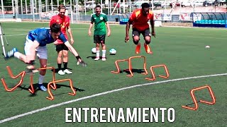 ENTRENO A LA ÉLITE PARA EL PARTIDO VS LA CRAZY CREW