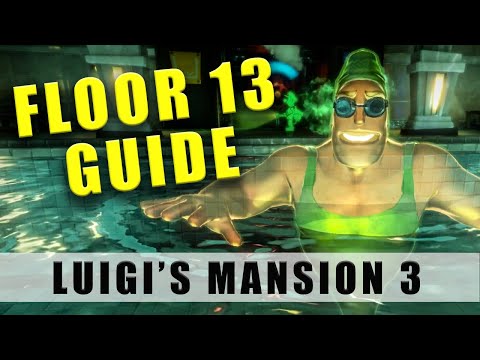 Luigi's Mansion 3 Floor 13 walkthrough - 100% 13F Fitness Center guide & how to get to the boss
