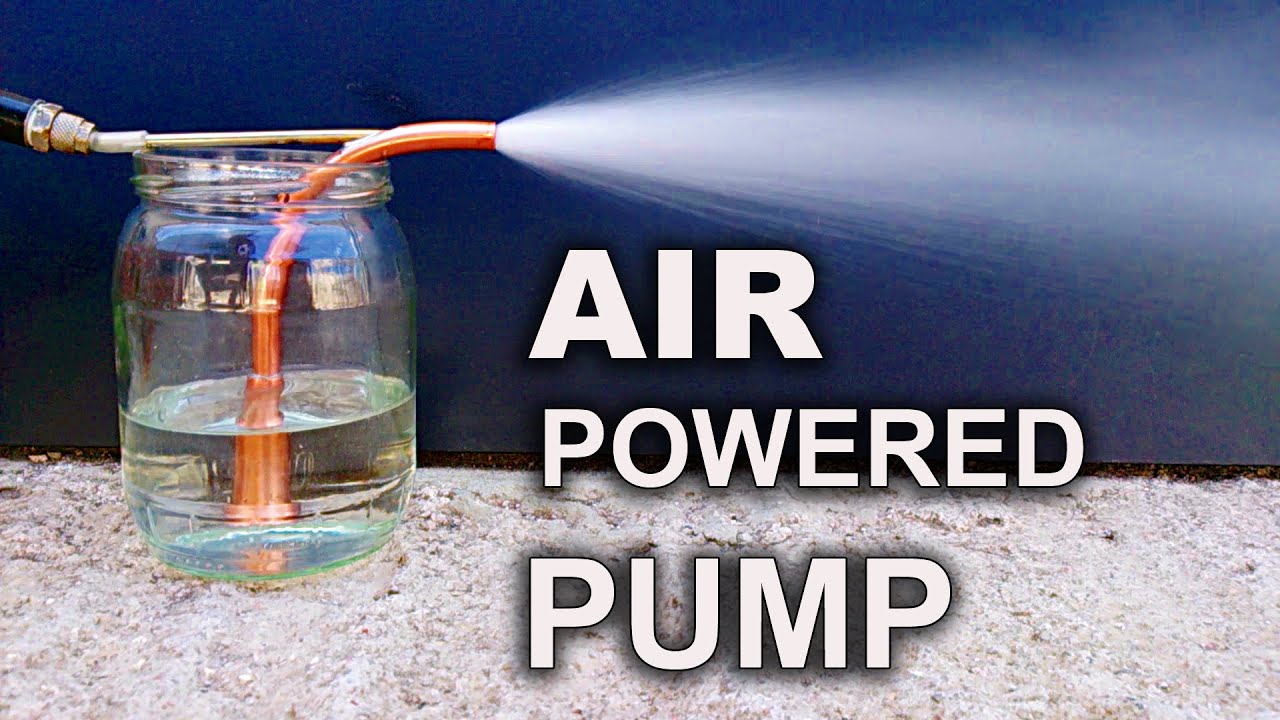 Make A Simple & Powerful Pump - The Venturi Pump - YouTube