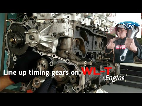 ford ranger wl engine #Timing gear marks