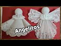 Como hacer angelitos de papel!!!