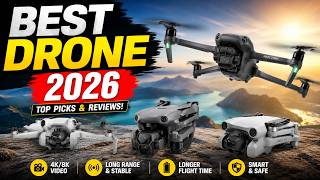 Best Camera Drones 2026 | 4K &amp; 8K Aerial Photography