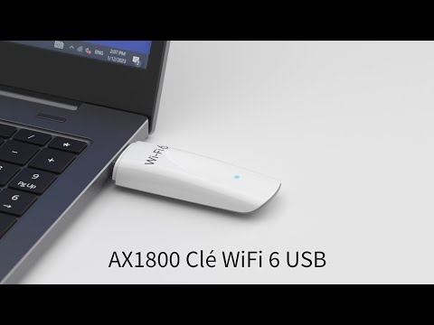 Présentation de l'clé WiFi 6 USB AX1800 